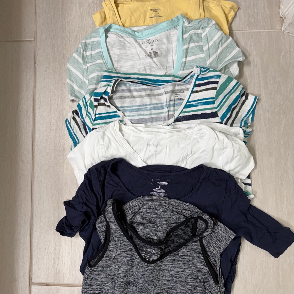 Maternity Small Assorted Bundle Tops - image 1